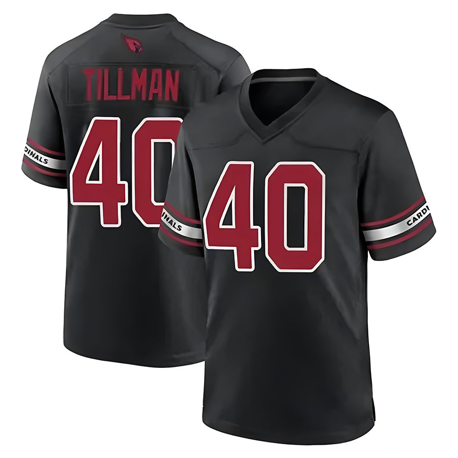 Fenge A.Cardinals #40 Pat Tillman Player Black Game Stitched Jerseys