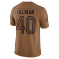 Fenge A.Cardinals #40 Pat Tillman Player Brown Salute To Service Limited Stitched Jerseys