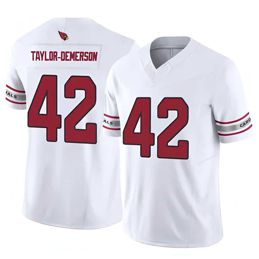Fenge A.Cardinals #42 Dadrion Taylor-Demerson Player White Limited Stitched Jerseys