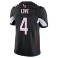 Fenge A.Cardinals #4 Jeremiyah Love Player Black Vapor Limited Home Game Stitched Jerseys