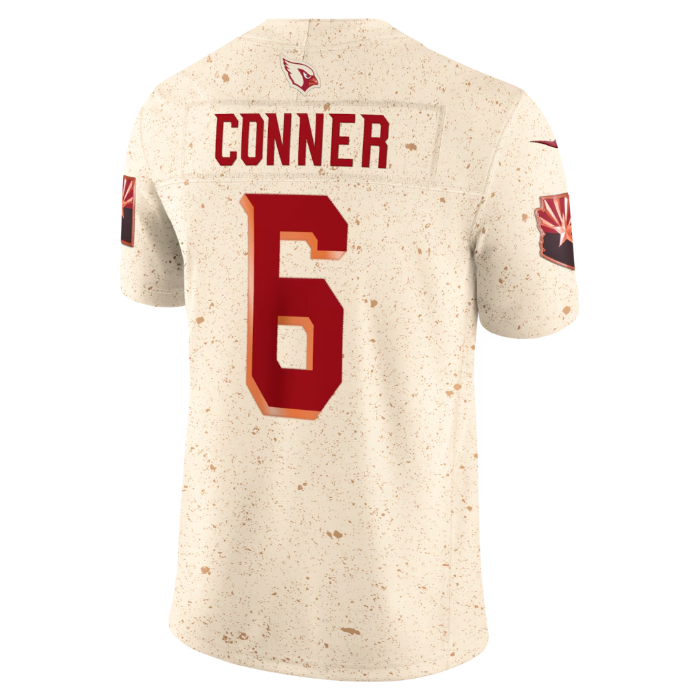 Fenge A.Cardinals #6 James Conner Natural 2025 Rivalries Collection Limited Stitched Jerseys