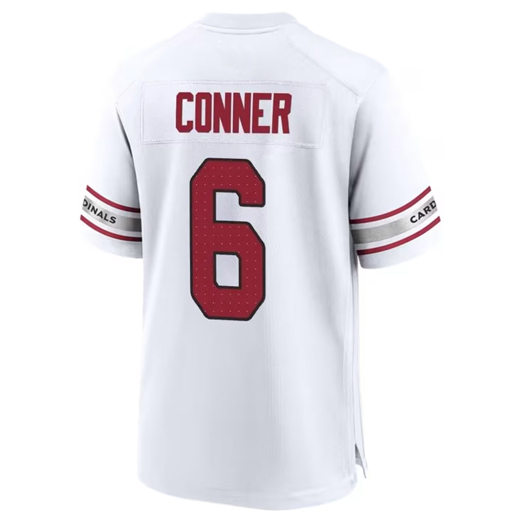 Fenge A.Cardinals #6 James Conner Player White Home Game Stitched Jerseys