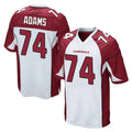 Fenge A.Cardinals #74 Isaiah Adams Player White Home Game Stitched Jerseys