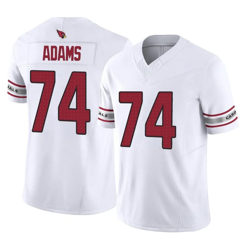 Fenge A.Cardinals #74 Isaiah Adams Player White Vapor F.U.S.E. Limited Home Game Stitched Jerseys