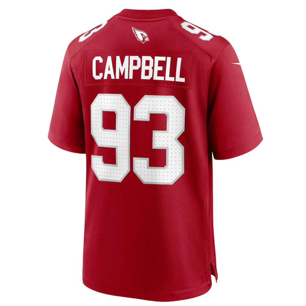 Fenge A.Cardinals #93 Calais Campbell Player Cardinal Home Game Stitched Jerseys
