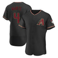 Fenge A.Diamondbacks #4 Ketel Marte Player Black Limited Elite Stitched Jerseys