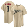 Fenge A.Diamondbacks #8 James McCann Player Gold Replica 2026 City Connect Cool Stitched Jersey