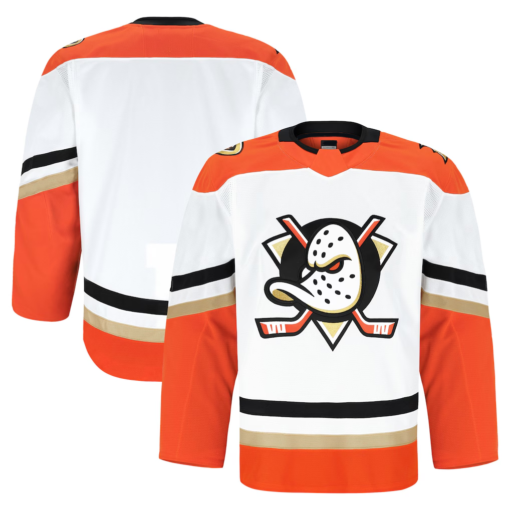 Fenge A.Ducks White Away Authentic Pro Jerseys