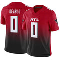 Fenge A.Falcons #0 Divine Deablo Player Red Vapor F.U.S.E. Limited Home Game Stitched Jerseys