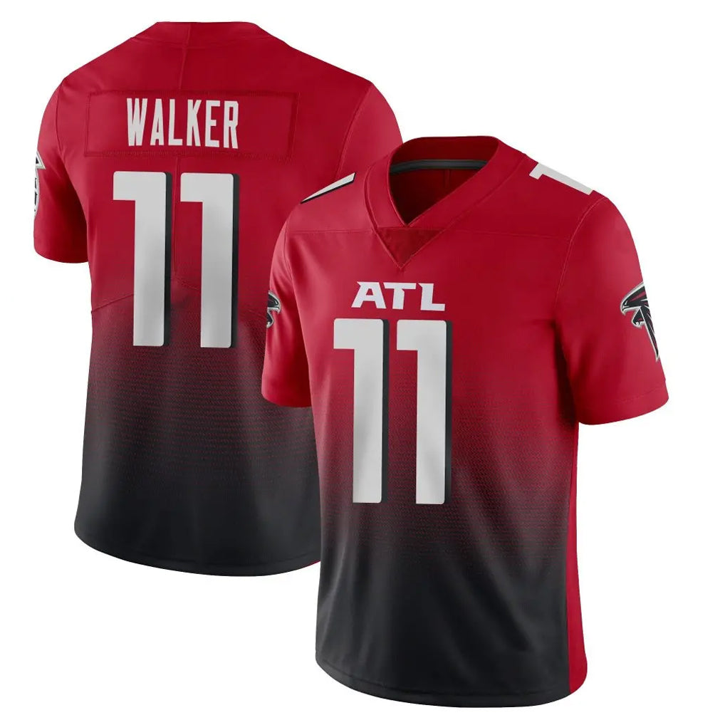 Fenge A.Falcons #11 Jalon Walker Player Red Vapor Untouchable Limited Home Game Stitched Jerseys