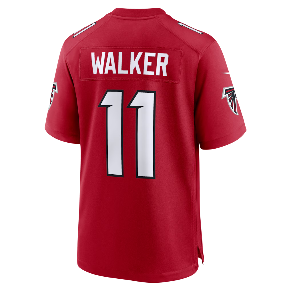 Fenge A.Falcons #11 Jalon Walker Red Game Stitched Jerseys