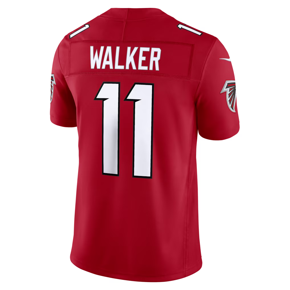 Fenge A.Falcons #11 Jalon Walker Red Team Vapor F.U.S.E. Stitched Limited Jerseys