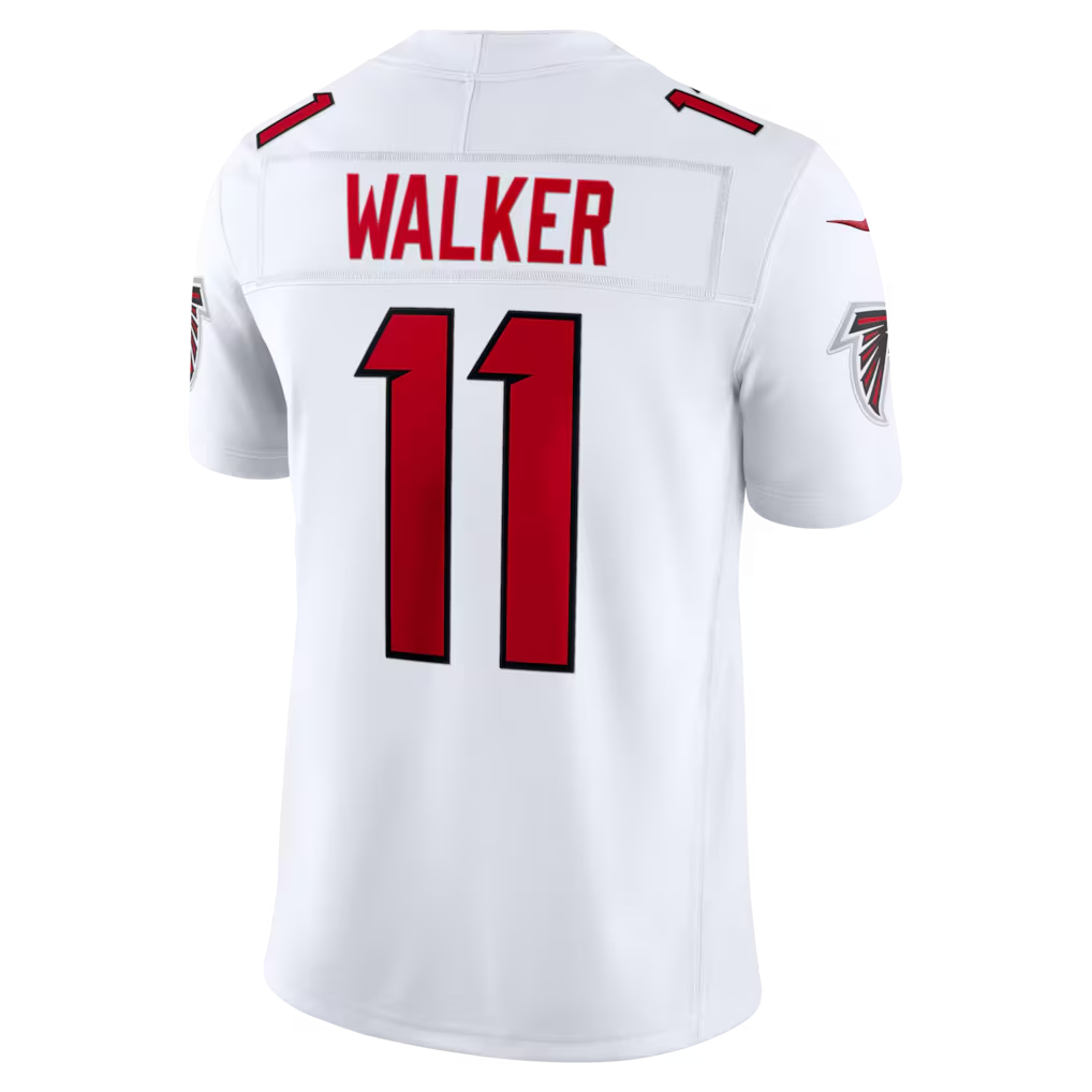 Fenge A.Falcons #11 Jalon Walker White Vapor F.U.S.E. Stitched Limited Jerseys