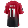 Fenge A.Falcons #11 Julio Jones Player Red Home Game Stitched Jerseys