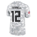Fenge A.Falcons #12 Avieon Terrell Player Arctic Camo Salute to Service Limited Stitched Jerseys