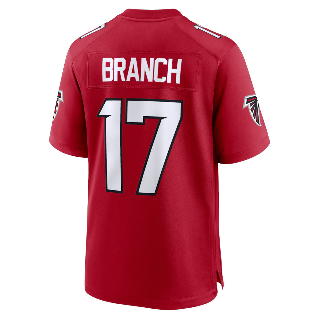 Fenge A.Falcons #17 Zachariah Branch Player Red Home Game Stitched Jerseys