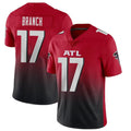 Fenge A.Falcons #17 Zachariah Branch Player Red Vapor Untouchable Limited Home Game Stitched Jerseys