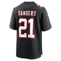 Fenge A.Falcons #21 Deion Sanders Black Retired Player Alternate Game Stitched Jerseys