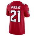 Fenge A.Falcons #21 Deion Sanders Red Vapor F.U.S.E. Stitched Retired Limited Stitched Jerseys
