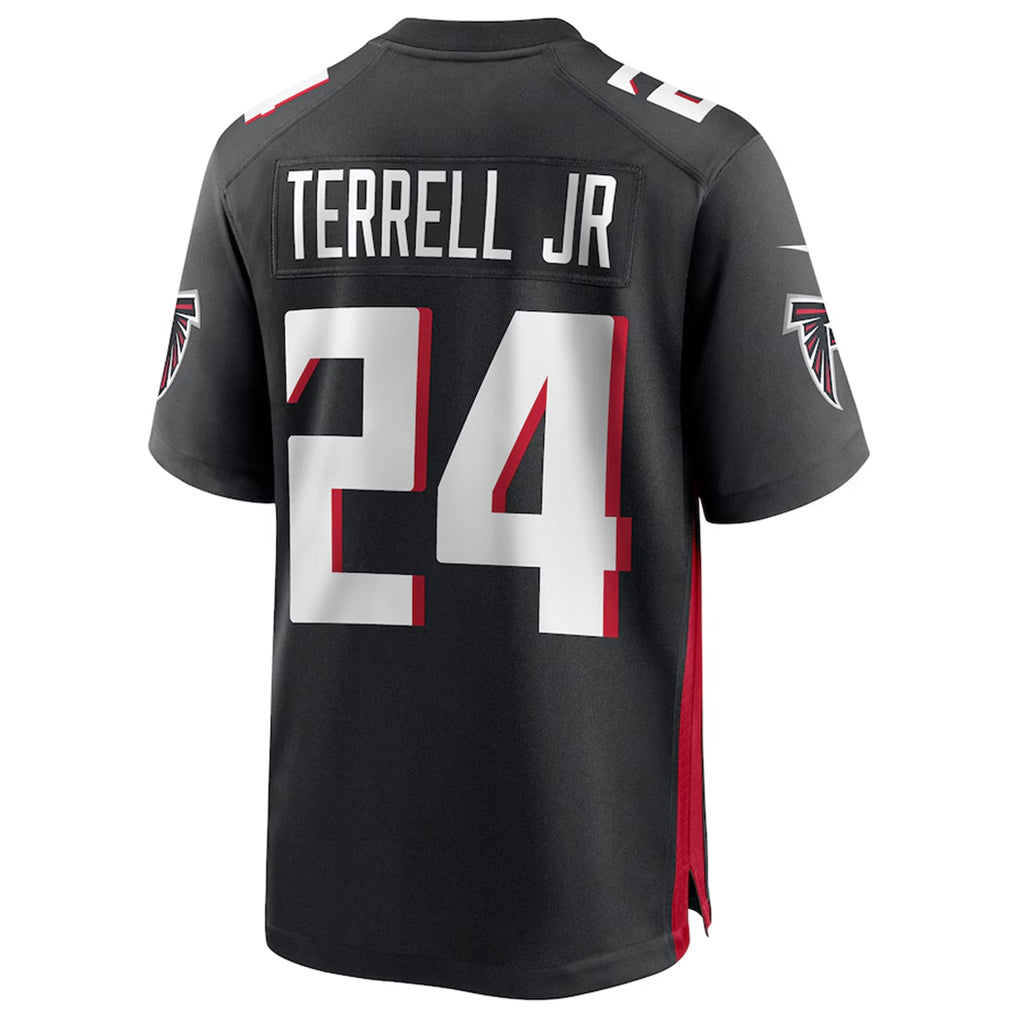 Fenge A.Falcons #24 A.J. Terrell Jr. Player Black Home Game Stitched Jerseys