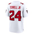 Fenge A.Falcons #24 A.J. Terrell White Game Stitched Jerseys