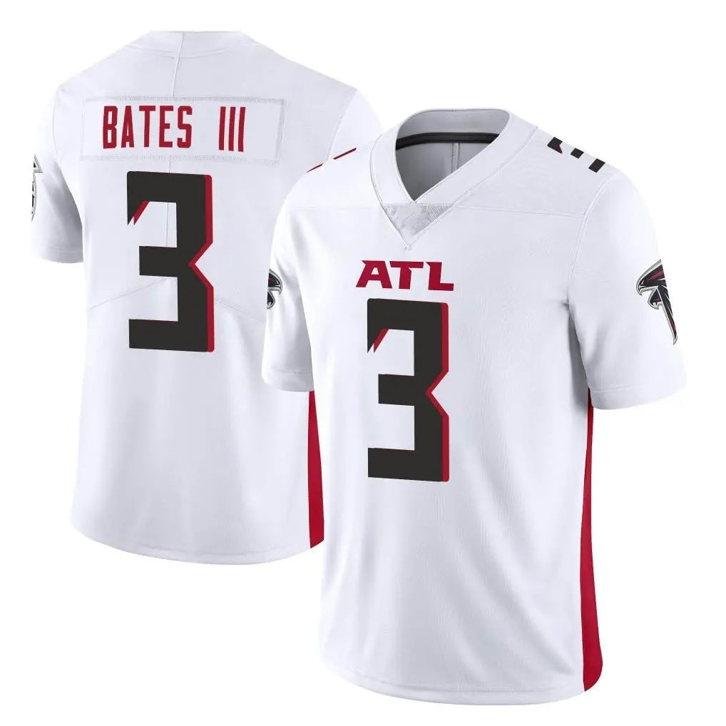 Fenge A.Falcons #3 Jessie Bates III Player White Vapor Untouchable Limited Home Game Stitched Jerseys