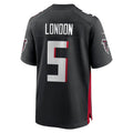 Fenge A.Falcons #5 Drake London Player Black Home Game  Stitched Jerseys