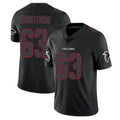 Fenge A.Falcons #63 Chris Lindstrom Player Black Impact Limited Game Stitched Jerseys