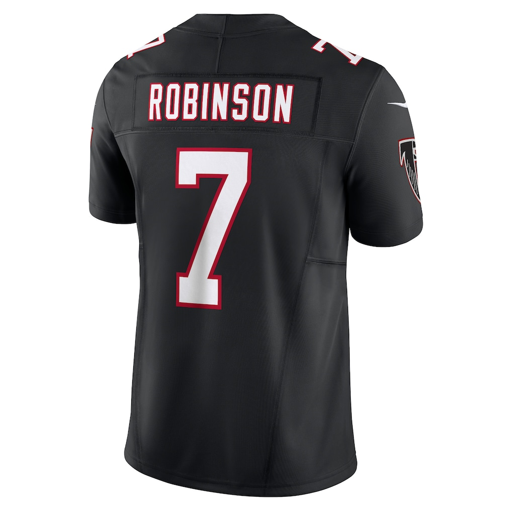 Fenge A.Falcons #7 Bijan Robinson Black Alternate Vapor F.U.S.E. Limited Stitched Jerseys