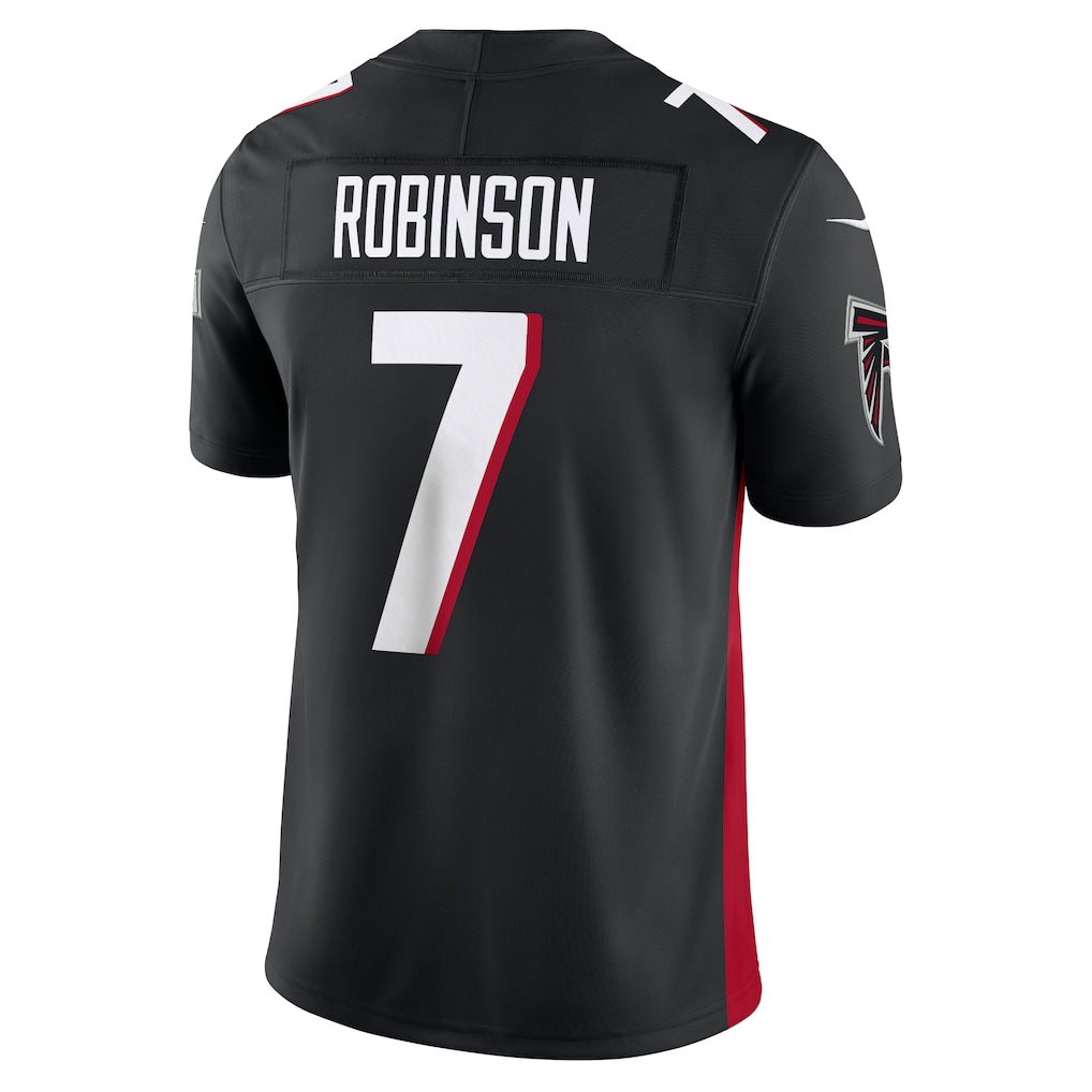 Fenge A.Falcons #7 Bijan Robinson Black Vapor F.U.S.E. Limited Stitched Jerseys