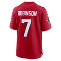 Fenge A.Falcons #7 Bijan Robinson Red Game Stitched Jerseys