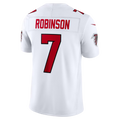 Fenge A.Falcons #7 Bijan Robinson White Vapor F.U.S.E. Stitched Limited Jerseys