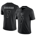 Fenge A.Falcons #7 Bijan Robinson Player Black RFLCTV Limited Stitched Jerseys