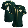 Fenge Athletics #4 Lawrence Butler player Green Authentic Alternate Stitched Jersey