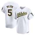 Fenge Athletics #5 Jacob Wilson White Limited Home Stitched Jersey