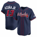 Fenge A.Braves #13 Ronald Acuna Jr. Navy 2025 Speedway Classic Alternate Limited Player Personalized Jersey