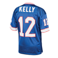 Fenge B.Bills 1994 #12 Jim Kelly Mitchell & Ness Royal Authentic Throwback Retired Player Stitched Puhic Jersey