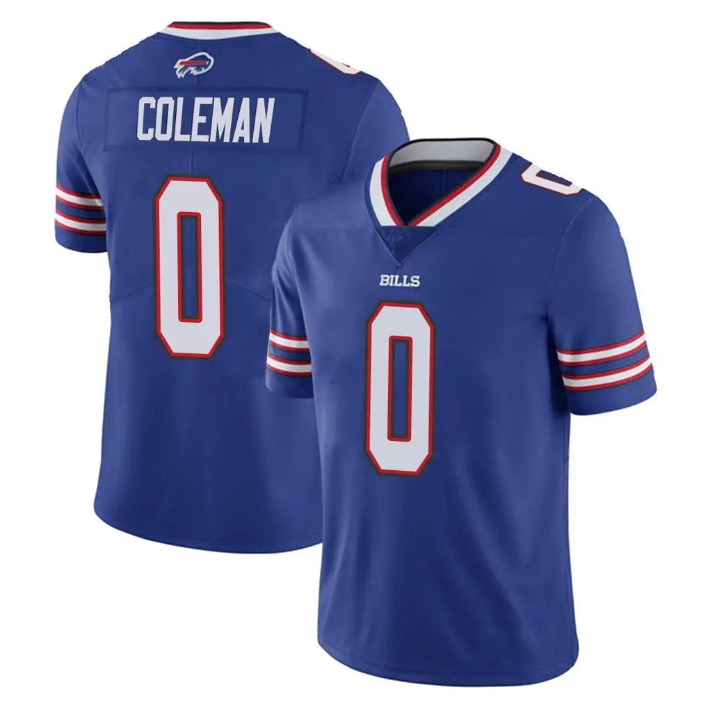 Fenge B.Bills #0 Keon Coleman Player Royal Vapor Untouchable Limited Stitched Jerseys