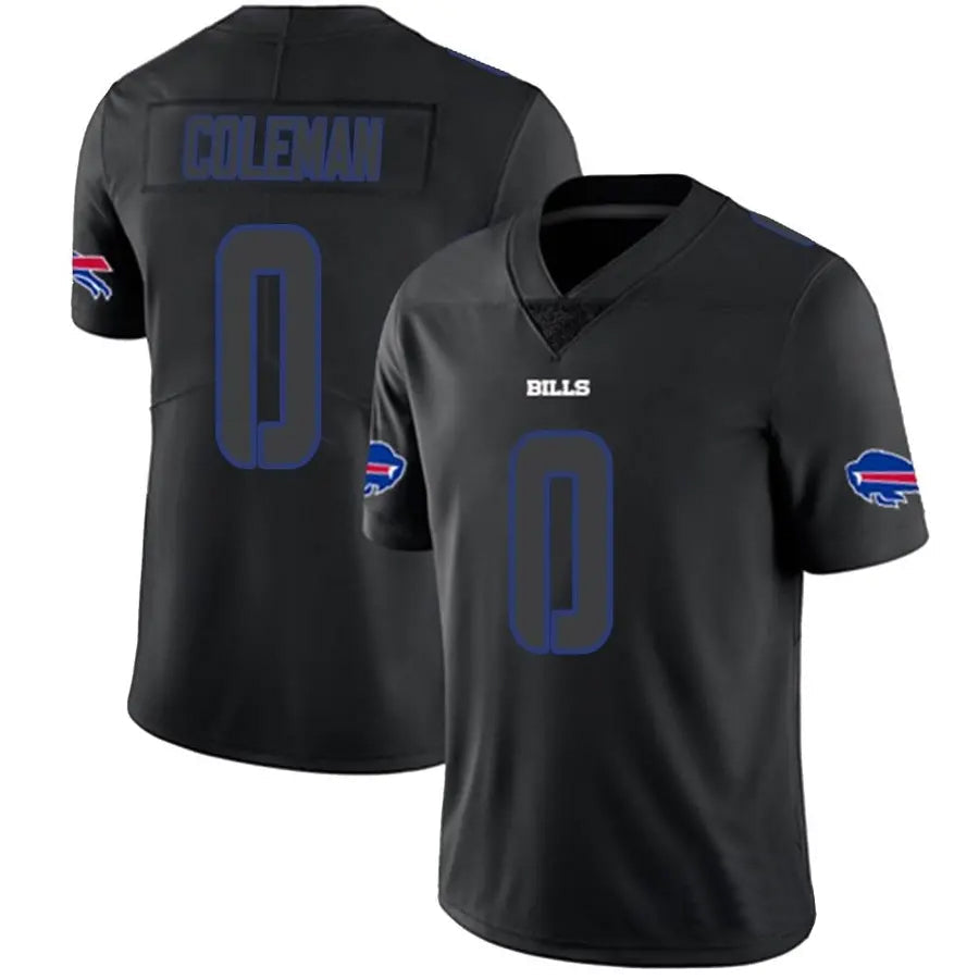 Fenge B.Bills #0 Keon Coleman Player Black Legend Elite Limited Stitched Jerseys