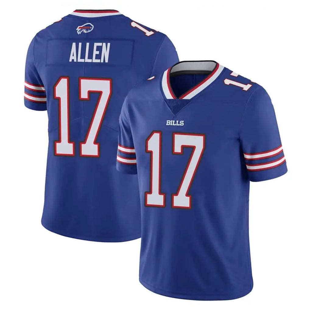 Fenge B.Bills #17 Josh Allen Player Royal Vapor Untouchable Limited Stitched Jerseys