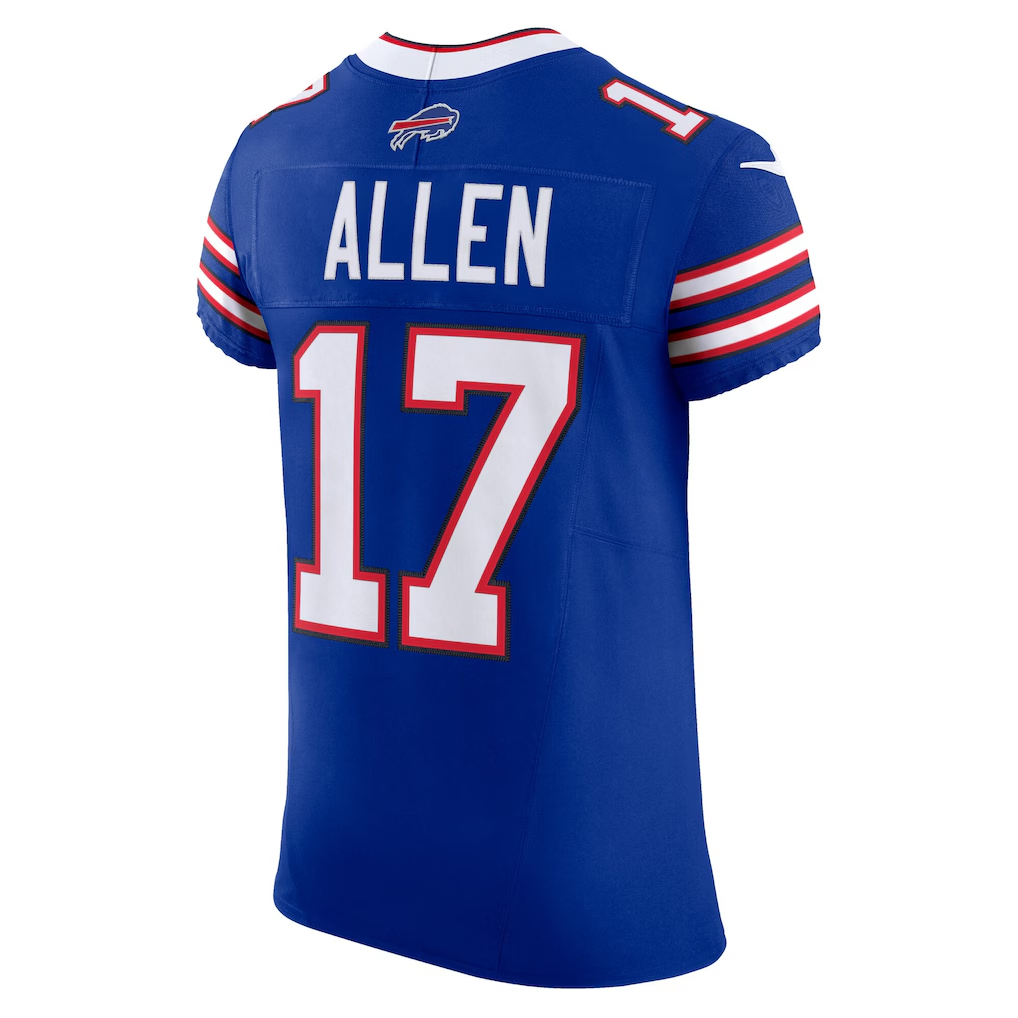 Fenge B.Bills #17 Josh Allen Royal Team Vapor F.U.S.E. Elite Stitched Jerseys