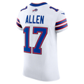 Fenge B.Bills #17 Josh Allen White Vapor F.U.S.E. Elite Stitched Jerseys