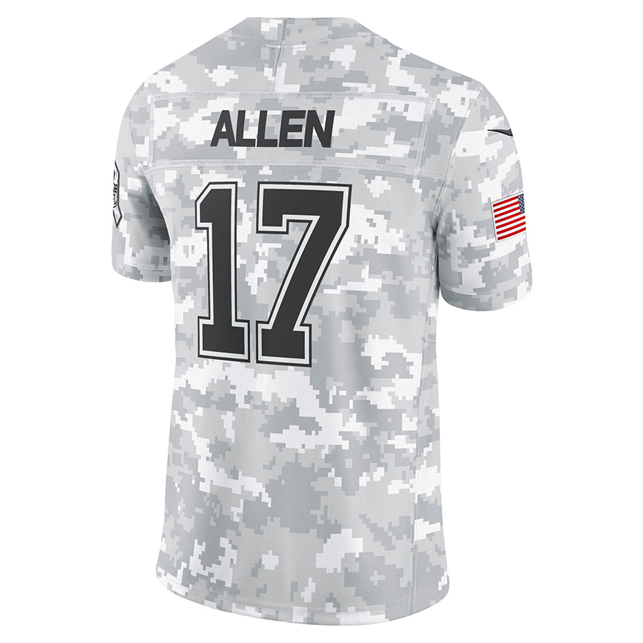 Fenge B.Bills #17 Josh Allen Player Arctic Camo Salute to Service Limited Stitched Jerseys
