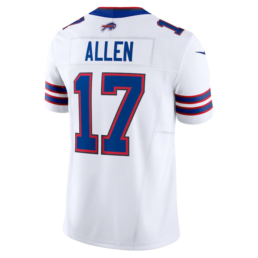 Fenge B.Bills #17 Josh Allen Player White Vapor F.U.S.E. Limited Stitched Jerseys