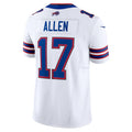 Fenge B.Bills #17 Josh Allen Player White Vapor F.U.S.E. Limited Stitched Jerseys