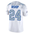 Fenge B.Bills #24 Cole Bishop Player White Rivalries Collection Vapor Limited Stitched Jerseys