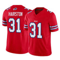 Fenge B.Bills #31 Maxwell Hairston Player Red Vapor F.U.S.E. Limited Home Game Stitched Jerseys