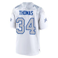Fenge B.Bills #34 Thurman Thomas Player White Rivalries Collection Game Stitched Jerseys