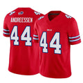 Fenge B.Bills #44 Joe Andreessen Player Red Vapor F.U.S.E. Limited Home Game Stitched Jerseys