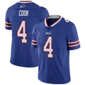Fenge B.Bills #4 James Cook Player Royal Vapor F.U.S.E. Limited  Stitched Jerseys